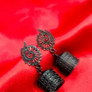 RAJKOT SMALL BLACK JHUMKA