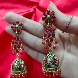 RAJKOT FLOWER LONG JHUMKA