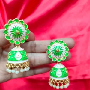 RAJKOT GREEN JHUMKI