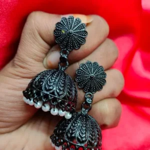 BLACK JHUMKA