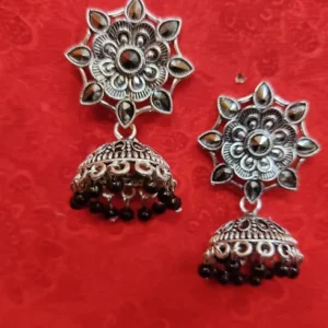 SILVER JHUMKI